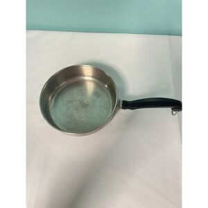 Farberware Vintage Aluminum Clad Stainless Steel 7"‎ Skillet Frying Pan With Lid
